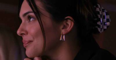 Kendall Jenner wears Welsh designer's £79 earrings to a New York Knicks game - www.msn.com - New York