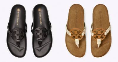 Selling Out Fast! Tory Burch Just Dropped Brand New Miller Sandals - www.usmagazine.com - county Miller