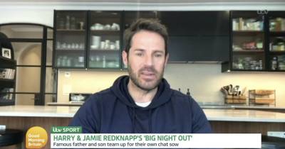 Jamie Redknapp's GMB interview packed with blunders as he's interrupted by 'new girlfriend' Frida Andersson-Lourie - www.ok.co.uk - Britain - Sweden