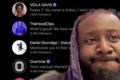 T-Pain finds hundreds of ignored DMs from Viola Davis and other celebs - nypost.com