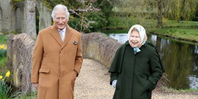 Queen Elizabeth Spends Time With Prince Charles In New Royal Portraits - www.justjared.com - county Windsor - county Charles