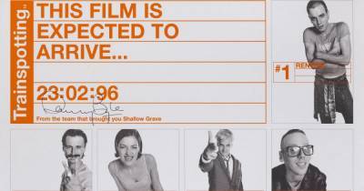 Rare poster of cult Scots film 'Trainspotting' fetches nearly £2k in London auction - www.dailyrecord.co.uk - Scotland - London