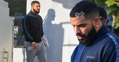 Drake shows off his heart design buzzcut as he heads out shopping - www.msn.com - California
