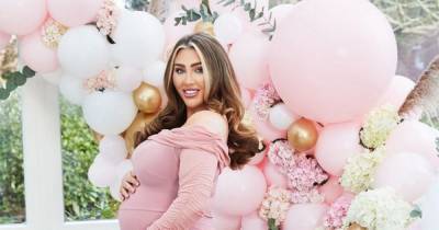 Lauren Goodger sparks rumours she's already decided on a name for her unborn child with Charles Drury - www.ok.co.uk