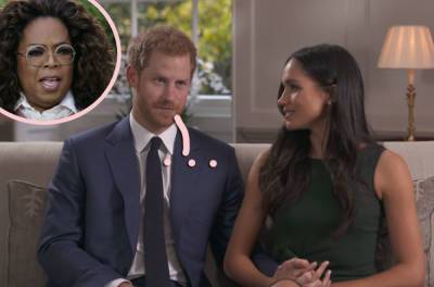 Prince Harry Is Reportedly 'Regretful' And 'Embarrassed' By That Infamous Oprah Winfrey Interview?! - perezhilton.com