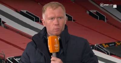 Paul Scholes explains why Edinson Cavani is Manchester United's only "real centre-forward" - www.manchestereveningnews.co.uk - Manchester