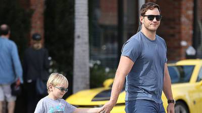 Chris Pratt Shares Rare Selfie With Son Jack, 8, Daughter Lyla, 8 Mos., During ‘Baby Time’ - hollywoodlife.com