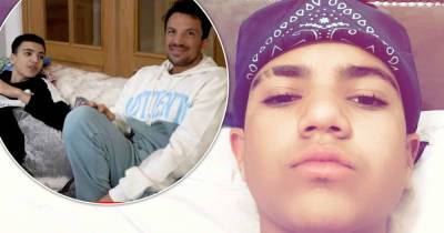 Peter Andre' son Junior, 15, tests positive for COVID-19 - www.msn.com