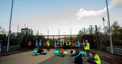 Extinction Rebellion activists block entry to Faslane nuclear base during latest protest - www.dailyrecord.co.uk - Britain