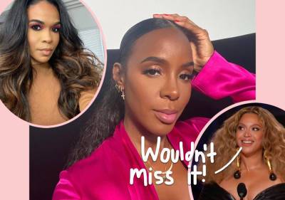OMG! Kelly Rowland Says Beyoncé And Michelle Williams Were On Zoom While She Gave Birth!! - perezhilton.com