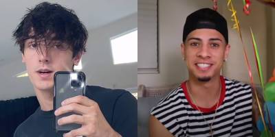 TikTok's Bryce Hall to Fight YouTube's Austin McBroom in a Boxing Match This June - www.justjared.com