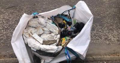 Scots litter bugs caught ‘dumping’ mountain of rubbish at fly-tipping hotspot - www.dailyrecord.co.uk - Scotland