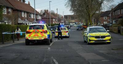 Police close road in Wythenshawe as emergency crews rush to scene of crash - www.manchestereveningnews.co.uk - Manchester