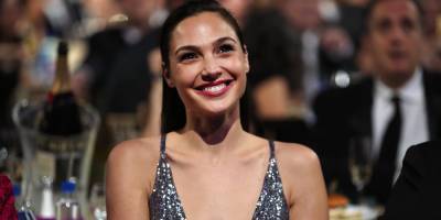 Gal Gadot Shows Off Her Baby Bump While Preparing for a Project - www.justjared.com