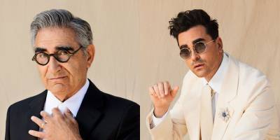Dan Levy, Eugene Levy & 'Schitt's Creek' Cast Win Two Top Honors at SAG Awards 2021 - www.justjared.com - county Levy