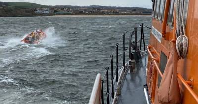 Scots paddle boarder rescued after being blown out to sea by strong winds - www.dailyrecord.co.uk - Scotland