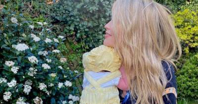 New mum Laura Whitmore shares adorable new picture with baby girl as they celebrate her first Easter - www.ok.co.uk