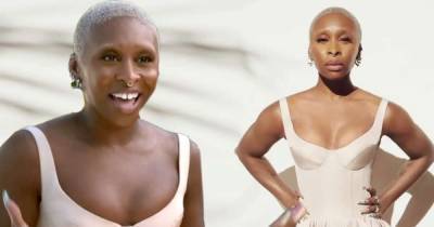 Cynthia Erivo dazzles in Alexander McQueen gown for the SAG Awards - www.msn.com - county Alexander