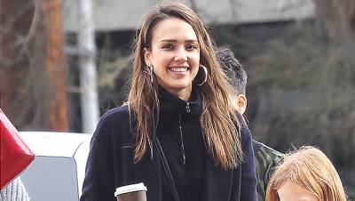 Jessica Alba Proudly Poses in Rare Family Photo With 3 Kids Honor, 12, Haven, 9, Hayes, 3, All In Florals - hollywoodlife.com