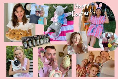 Here's How Celebs Spent Easter Sunday! - perezhilton.com