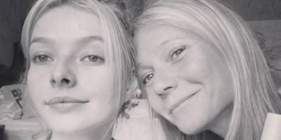 Gwyneth Paltrow's Daughter Apple Trolls Her Mom's Morning Routine - www.justjared.com