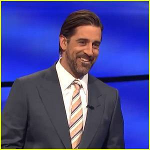 Funniest Moment of Aaron Rodgers' 'Jeopardy' Debut Happened in Final Jeopardy - Watch Now! - www.justjared.com