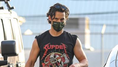 Milo Ventimiglia Flaunts His Muscular Legs in Short Shorts After a Workout! - www.justjared.com