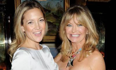 Goldie Hawn and Kate Hudson are twins in rare family photo inside stylish home - hellomagazine.com