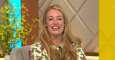 Cat Deeley stuns in spring florals as she takes over from Lorraine to host hit breakfast show - www.ok.co.uk
