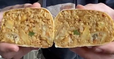 Scots TikTok foodie divides internet with 'monster' Chinese takeaway wrap - www.dailyrecord.co.uk - Scotland - China