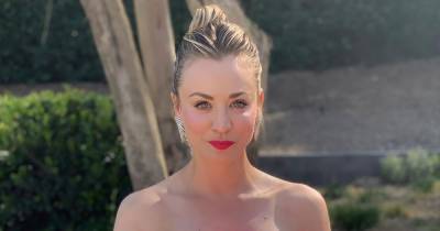 Kaley Cuoco Hid Huge Cupping Marks at the 2021 SAGs With This $48 Foundation - www.usmagazine.com