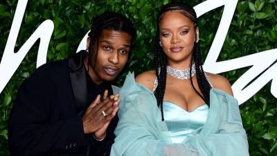 Rihanna Steps Out With A$AP Rocky for Late-Night Dinner in NYC: Pic - www.etonline.com - New York