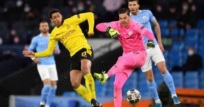 Jadon Sancho hits out at referee after controversial decisions in Man City vs Borussia Dortmund - www.manchestereveningnews.co.uk - Manchester - Sancho