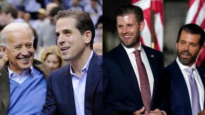 Donald Trump-Junior - Eric Trump - Beau Biden - Hunter Biden Just Shaded Trump’s Sons for Only Being Successful Because of Their Dad - stylecaster.com
