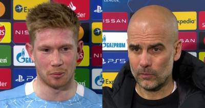 Man City pair Kevin De Bruyne and Pep Guardiola asked about controversial refereeing decisions - www.manchestereveningnews.co.uk - Manchester