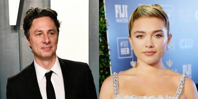 Florence Pugh Revealed Her Funny Nickname for Zach Braff While Celebrating His 46th Birthday - www.justjared.com