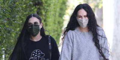 Demi Moore Gets In A Workout With Daughter Rumer Willis - www.justjared.com - Los Angeles