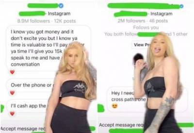 Iggy Azalea leaks her private Instagram DMs, revealing cash offers for ‘conversation’ from other celebrities - www.msn.com - Australia