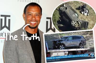 Cause Of Tiger Woods' Car Crash Finally Revealed - perezhilton.com - California