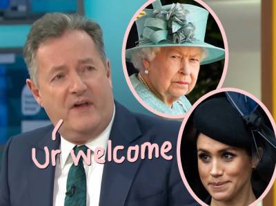 Piers Morgan Claims Royal Family Members Have Thanked Him For 'Standing Up' To Meghan Markle - perezhilton.com - Britain - USA