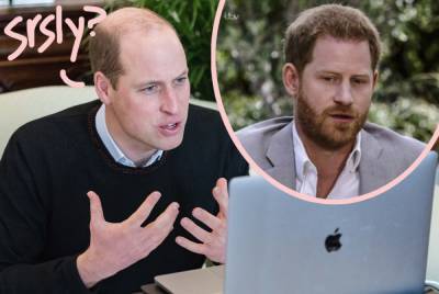 Prince William 'Accused Harry Of Putting Fame Over Family': Inside Their Big Fight! - perezhilton.com