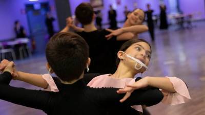 AP PHOTOS: Italy ballroom dancers twirl through lockdown - abcnews.go.com - Italy