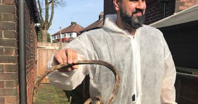 RSPCA called out to rescue a snake in a garden - but it turned out to be a toy - www.manchestereveningnews.co.uk