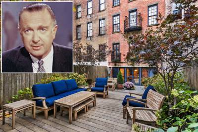 Breaking: Walter Cronkite’s former NYC home lists for $7.7M - nypost.com