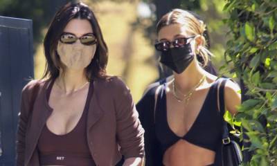 Kendall Jenner and Hailey Bieber meet up to do pilates: pics - us.hola.com - California