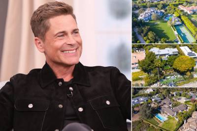Rob Lowe just dropped $47 million on three Montecito, Calif., mansions - nypost.com - Santa Barbara