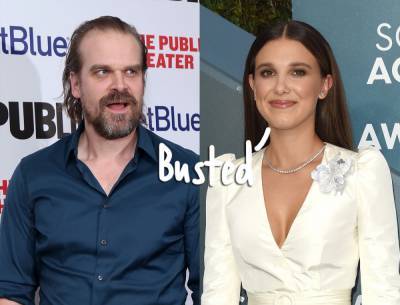 Millie Bobby Brown Scolds David Harbour After He Teases Stranger Things Spoilers! - perezhilton.com