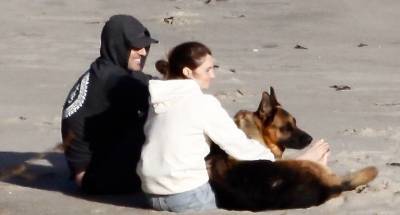 Shailene Woodley & Aaron Rodgers Cuddle Their Dog at the Beach in Cute New Photos! - www.justjared.com - Los Angeles - Malibu - Germany