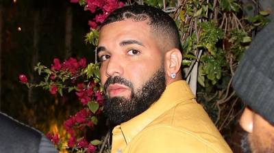 Drake Shaved a Heart Into His Hair, Spotted with Other Stars in L.A. - www.justjared.com - France - Los Angeles - Montana - county Brown