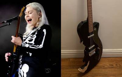 Phoebe Bridgers’ smashed ‘Saturday Night Live’ guitar is up for auction - www.nme.com